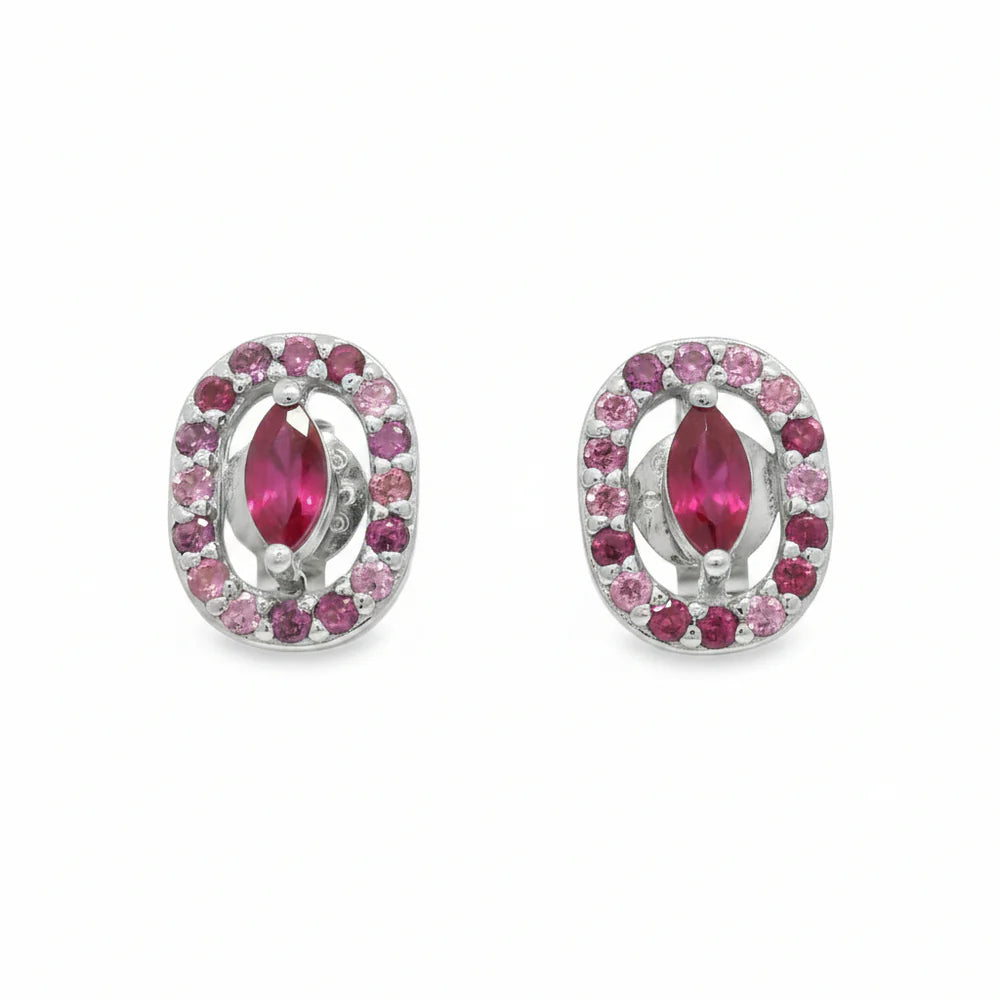 Aretes piedras preciosas