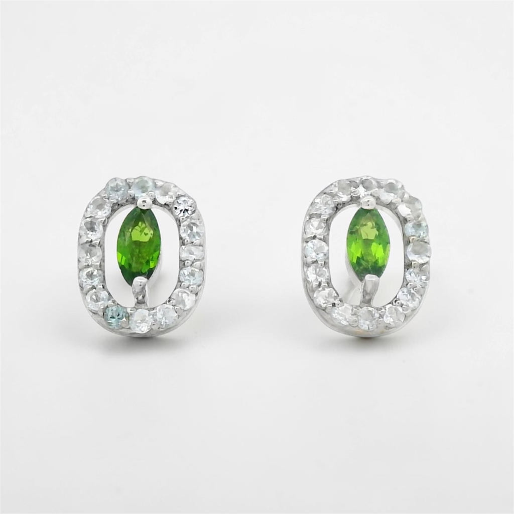 Aretes piedras preciosas
