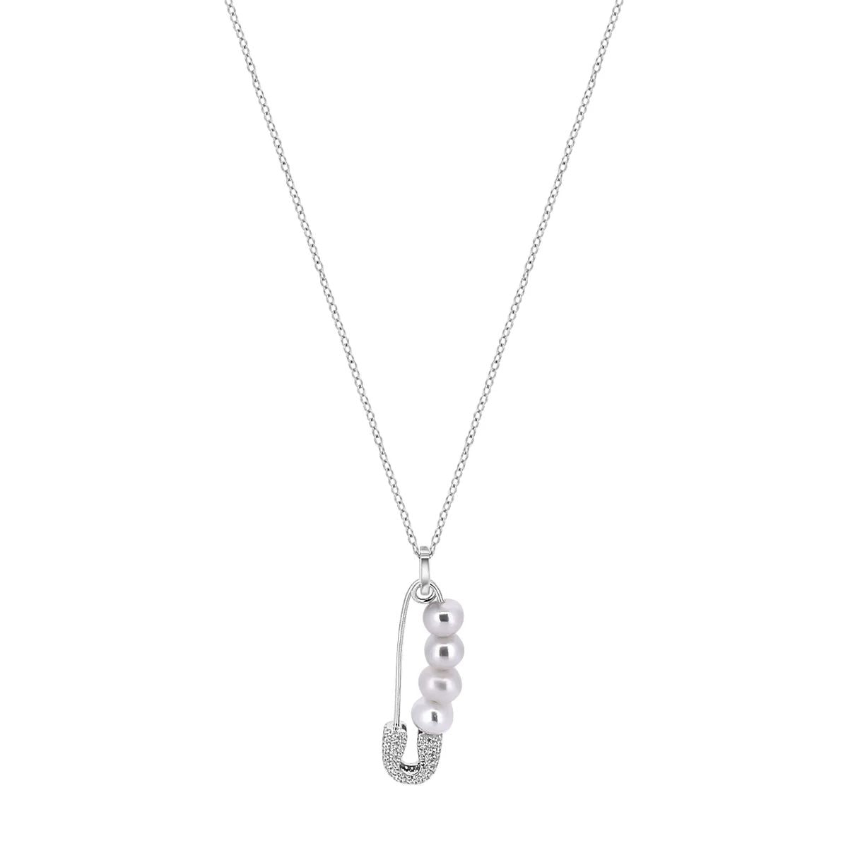 Collar de cip con perlas
