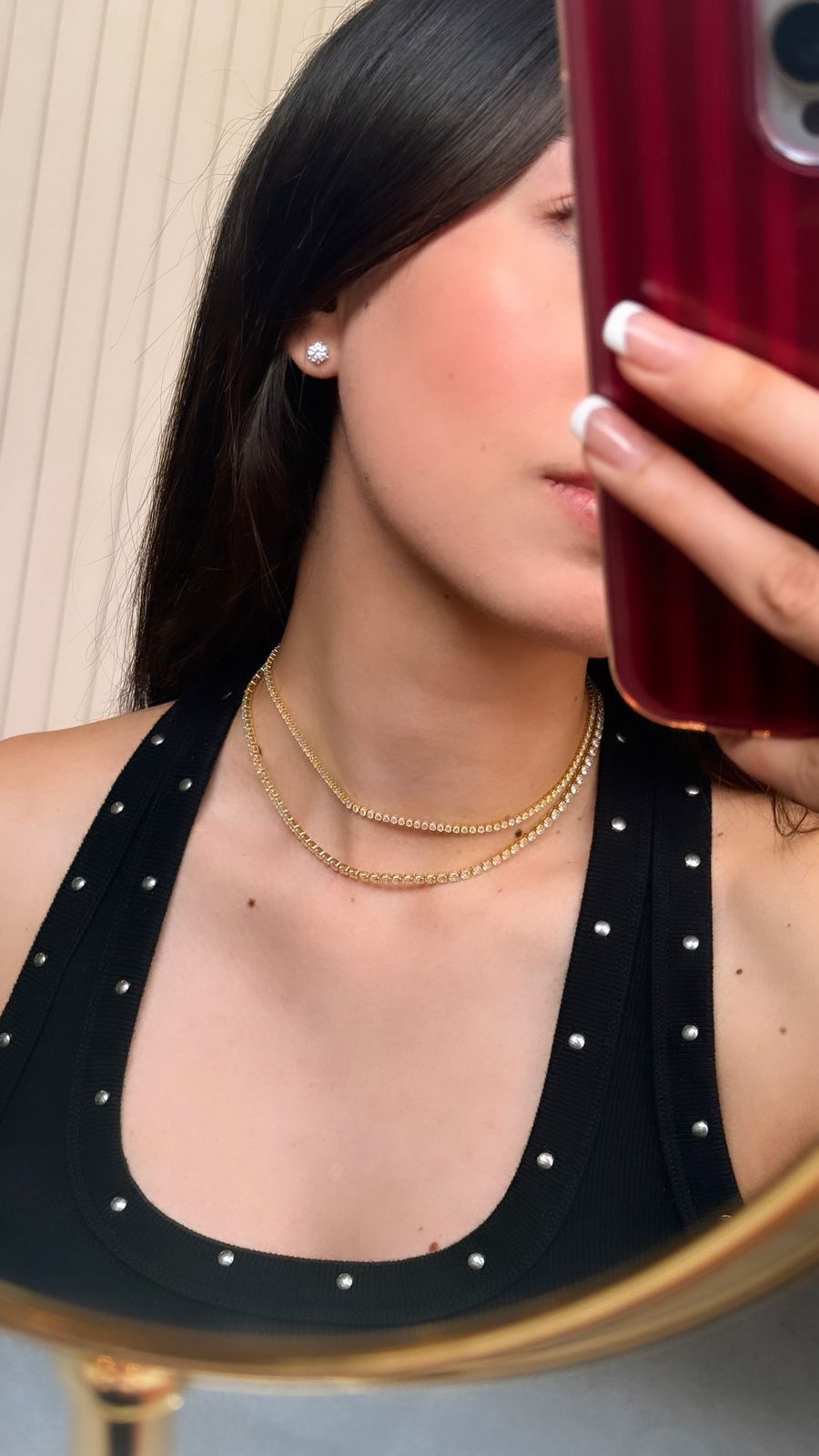 Choker de circonias