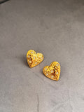 Aretes de corazon