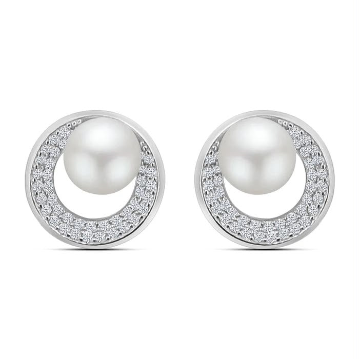 Aretes de plata/curonias