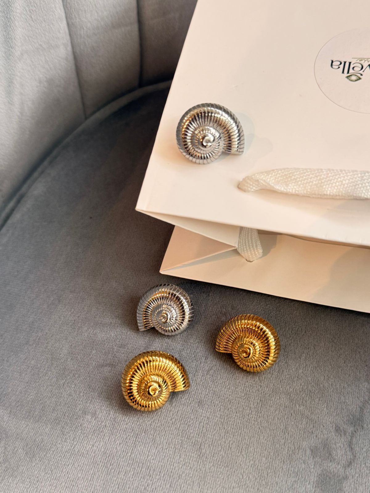 Aretes de caracol